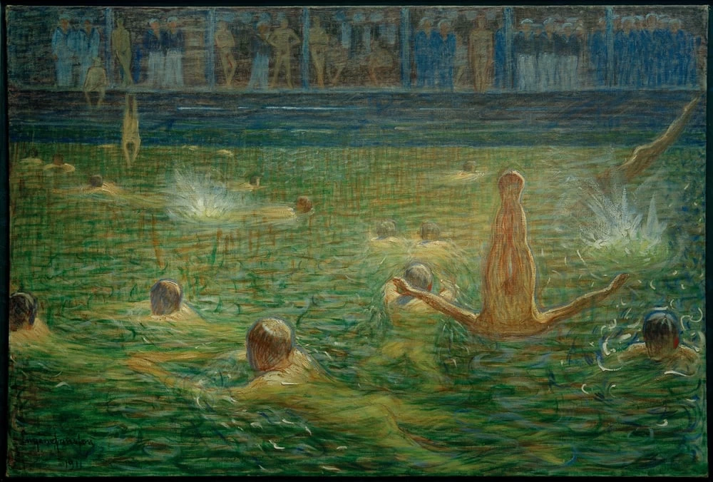 Eugène Jansson - - Bagno freddo